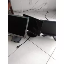 3 Monitores 2 Samsung 1 Acer 