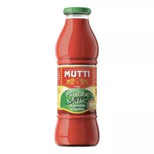 Pure De Tomate Mutti Passata Con Basilico 700 Gr. 