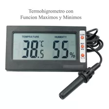 Identificador De Temperatura Y Humedad Con 150 Mm De Sonda