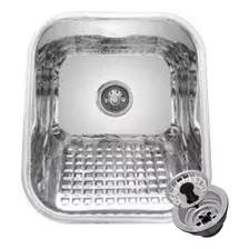 Tanque Inox 34x40 Square - 20litros Sobrepor Embutir