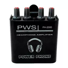 Amplificador Fone Headphone Pws Ph-2000 Power Play Phone