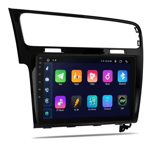 Vw Golf Gti 2015-2017 Android 11 Carplay Gps Radio Touch Usb Foto 2