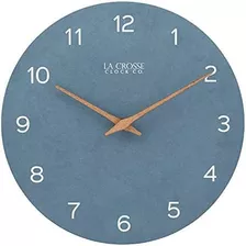 Reloj De Pared Analógico La Crosse 404-3630a 12 Tahoe Quartz