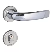 Fechadura Externa Porta De Madeira Aliança 55011 55mm Inox