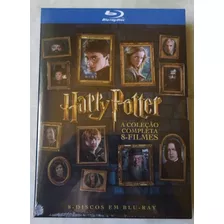 Blu-ray Box Harry Potter A Coleção Completa ( 8 Discos ) *