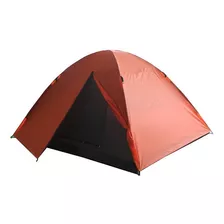 Carpa Broksol Coral Pro Iglu 2 Personas Camping Campamento Color Naranja