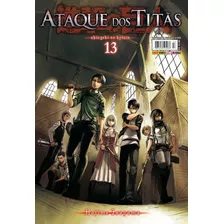 Livro Ataque Dos Titãs Vol. 13