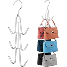 Colgador De Bolsas Puerta Organizador Dama Closets Giratorio