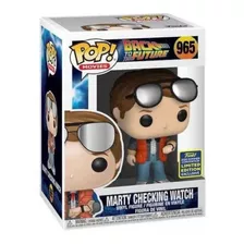 Funko Pop 965 Back To The Future Marty Checking Watch Sticke