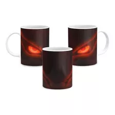 Caneca Kurama Raposa De 9 Caldas Olhos - Naruto Shippuden