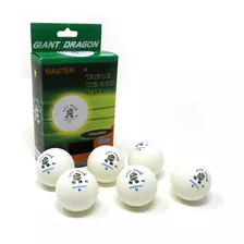 Bolas De Ping Pong Giant Dragon 1 Estrella, Pelotas X 6