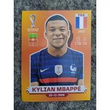 Lámina Panini Mbappe Mundial Fútbol Qatar 2022 Original 