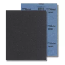 Folha De Lixa Bosch Blue For Metal 230x280mm G100 Quantidade De Cascalhos 100