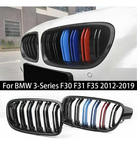 Rejilla Frontal M Bmw Doble Listn Serie 3 F30 Foto 3