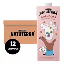 Natuterra Drinks Combo 12x Un Leite Vegetal Amêndoas