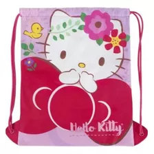 Mochila Tipo Saco Xeryus Infantil Hello Kitty Magic Touch