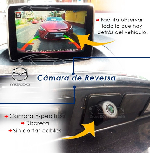 Cmara Reversa Especfica Mazda 3 Sedan Plug\u0026play  2014-2018 Foto 3