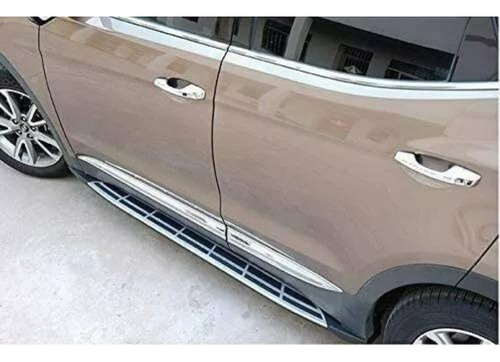 Estribo  Hyundai Santa Fe 2017-2018 Original Aluminio Foto 4