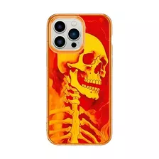 Carcasa Funda A Prueba De Golpes Para iPhone Diseño Calavera