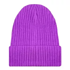 Gorro Beanie Largo De Punto - Adulto - Colores