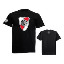 Remera Club Atlético River Plate Escudo Clásico Algodón 100%