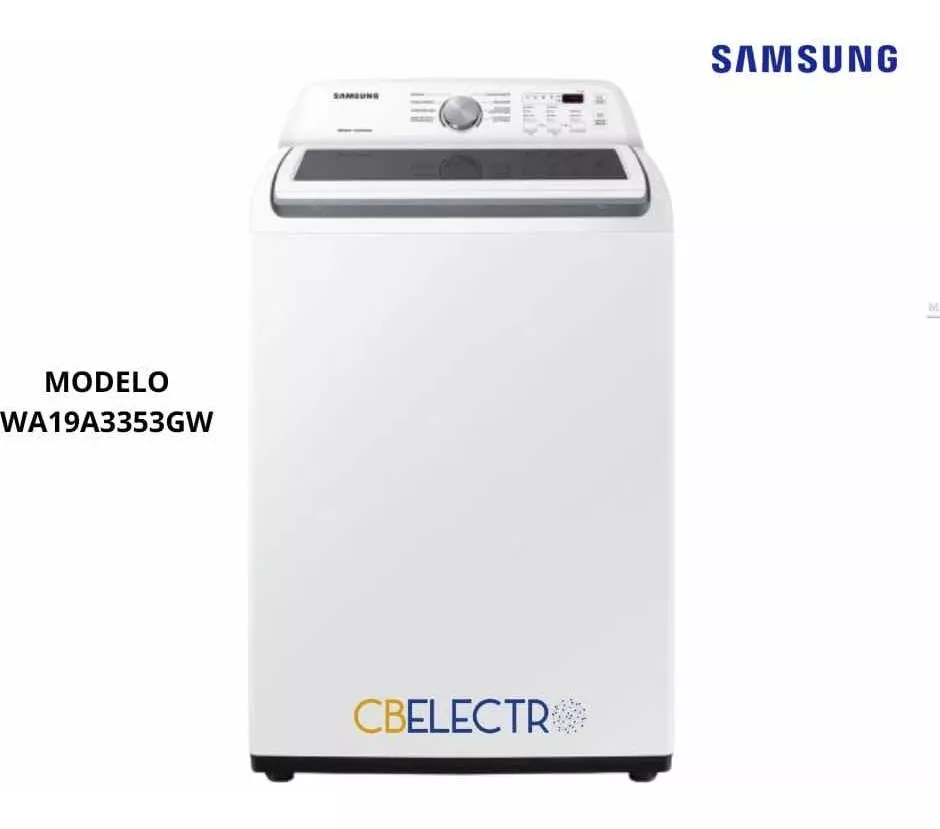 Lavadora Samsung 19 Kilos Blanca