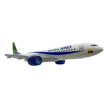 Avion Airbus A320 Aires Escala 1:400 Metalico 15cm De Largo