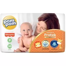 Fraldas Descartáveis Pom Pom Derma Protek Jumbo