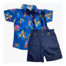 Roupa De Menino Do Pocoyo Festa 