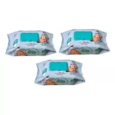 Lenços Umedecidos Kit Com 3 Pacotes - Marigold Baby