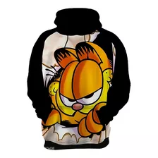 Blusa De Frio Moletom Garfield Desenhos Nostalgia Hd 08