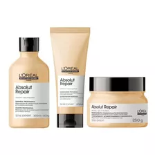 Kit L'oréal Gold Quinoa Shampoo + Condicionador + Máscara 
