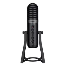 Micrófono Usb Yamaha Ag01 Con Mixer Integrada Negro Black