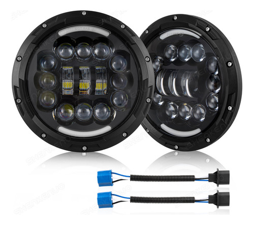 Foto de Faros Led Redondo De 7 6000k Para Hummer H3 H3t 2006-2010