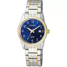 Reloj Citizen 60950 Eu6004-56l Dama Fondo Azul Fechador