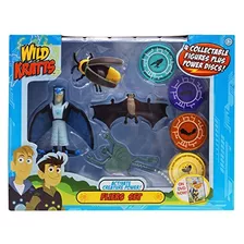 Wild Kratts Paquete De 4 Figuras De Accin Con Poderes Volado