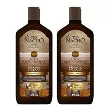 Shampoo Tio Nacho Henna Egipcia Anti Canas 2 Pzas 