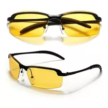 Gafas Para Conducción Nocturna X2 Unidades Lente Amarillo