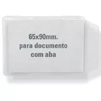 Porta Documento P/cnh C/aba Cristal 6,5x9cm.