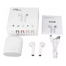 Auriculares In-ear Inalámbricos I7s Tws Blanco O Negro 