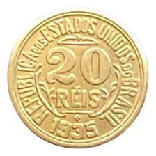 Moedas (cópia) De 20/50 Réis De 1935 Rep. Do Brasil-cod.778