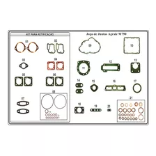 Jogo Juntas Motor Agrale M790 Trator 4200 4300 Com Retentor