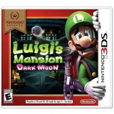 3ds Luigis Mansion Dark Moon Novo Lacrado