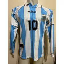 Camiseta Argentina Malasia Sub 20 1997 Aimar #10 River T. M