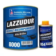 Verniz 8000 Comp A B 750ml C/ Endurecedor 150ml - Lazzuril