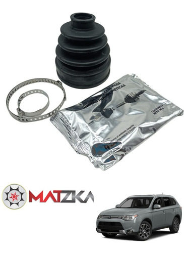 Macheta Cubre Polvo Mitsubishi Outlander 2007-2015 Lado Caja Foto 2