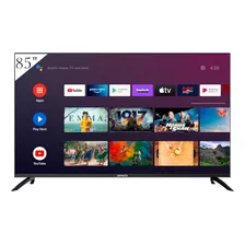 Smart Tv Aiwa 85'' Led 4k 60hz Isdbt Android Comando De Voz 