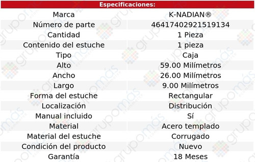 Herramienta P/dist Knadian Pontiac Wave L4 1.6l 05 A 08 Foto 3