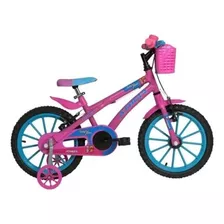 Bicicleta Athor Baby Lux Angel Aro 16 Cor Razzle Dazzle Rose