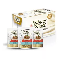 Comida Para Gato Fancy Feast Caja 12 Sobres Pavo De 85g C/u 